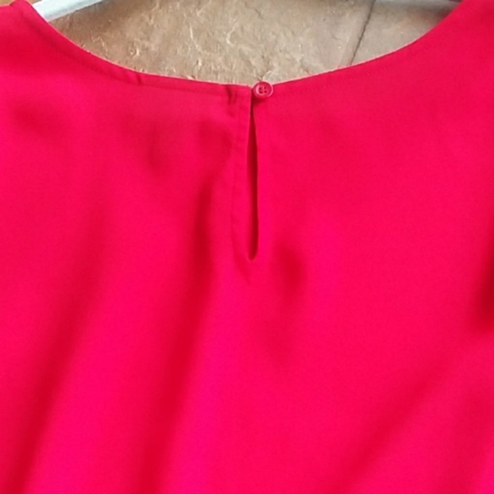 a.n.a. red blouse, NWOT - Picture 6 of 7